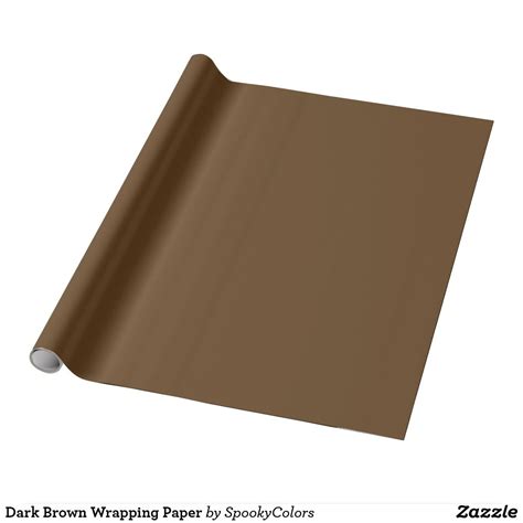 dark brown wrapping paper