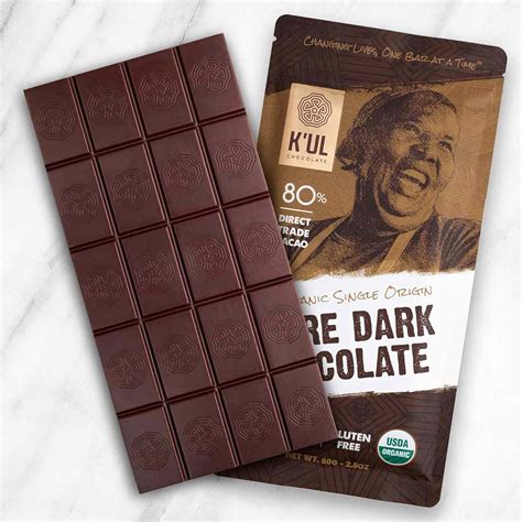 dark chocolate bar