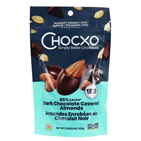 dark chocolate covered almonds calories