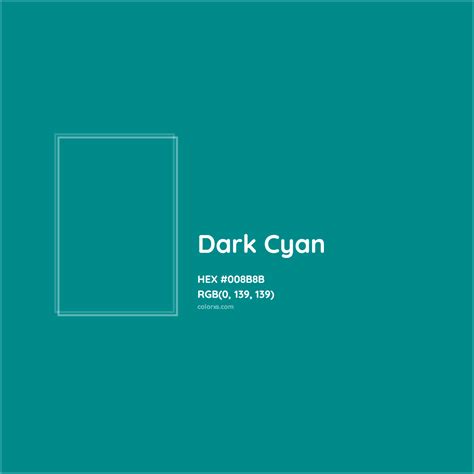 dark cyan hex code