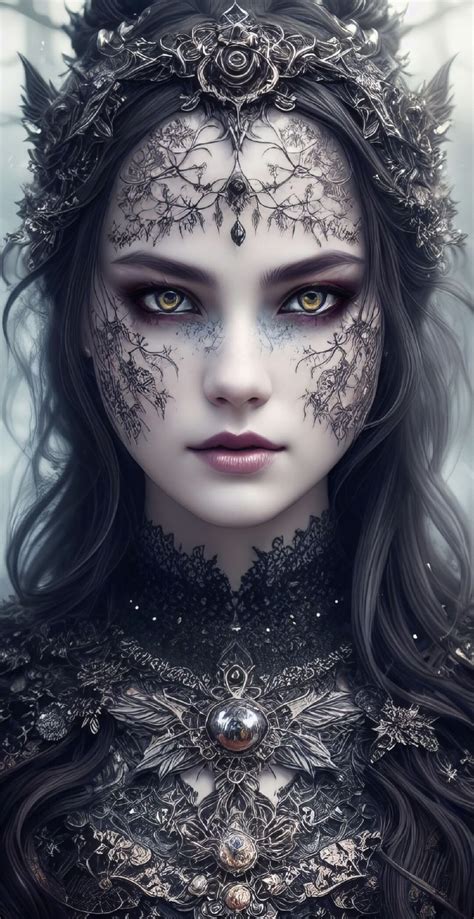dark fantasy women art