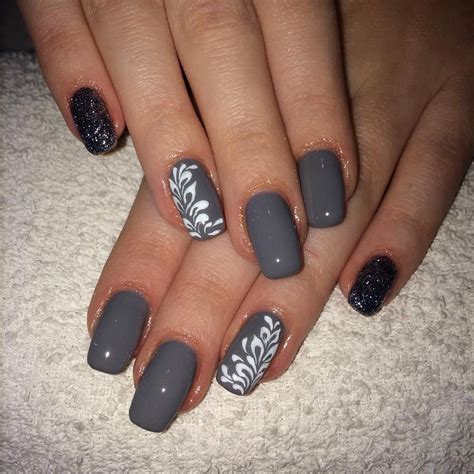 Dark Gray Nail Designs: Embracing the Enigmatic Allure