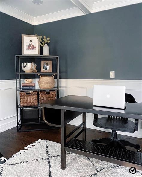 Dark Gray Office Walls