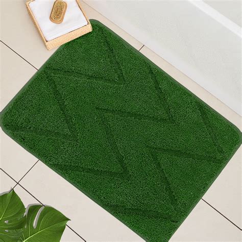 Dark Green Bath Mats