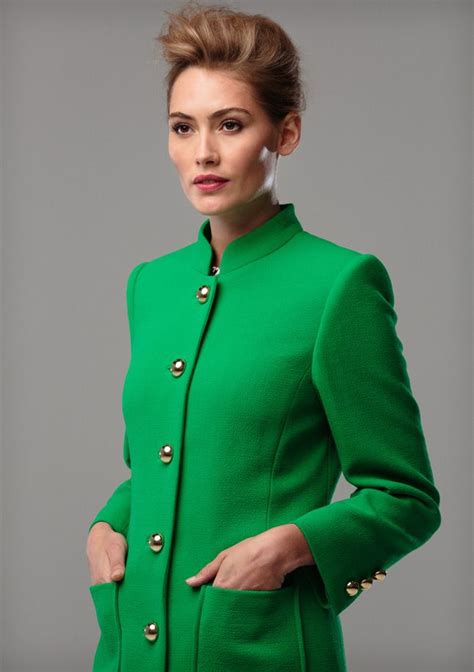 dark green tailored jacket