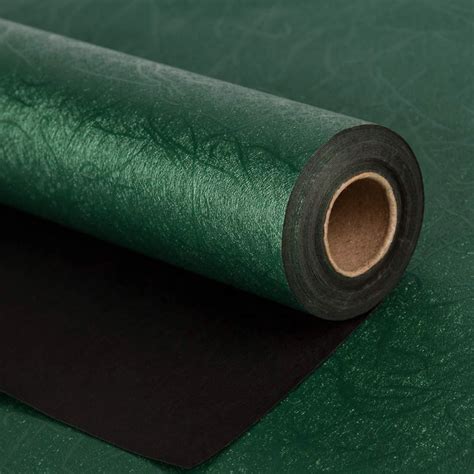 dark green wrapping paper