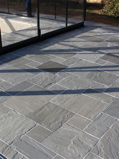 dark grey indian sandstone