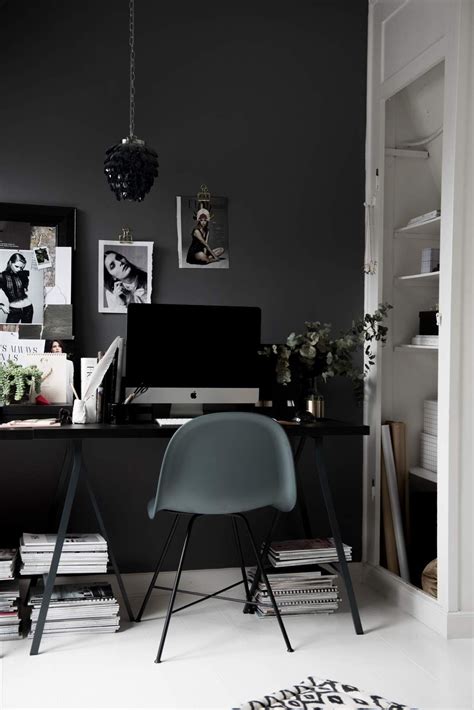 Dark Grey Office Table