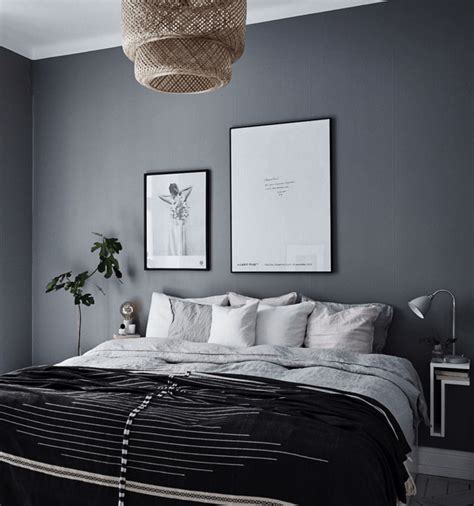 Dark Grey Paint In Bedroom