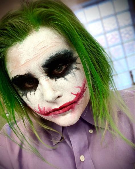 dark knight joker makeup