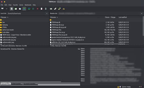 dark mode for filezilla