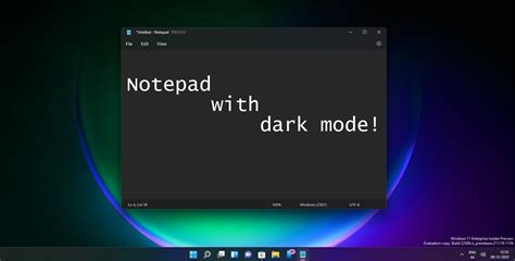 dark mode integration for notepad app