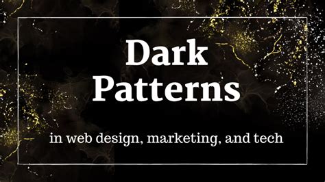 dark patterns examples reddit