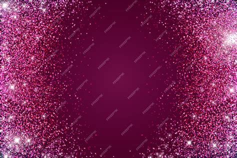 Dark Pink Glitter Background