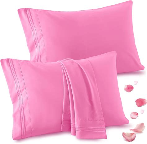 Dark Pink Pillow Cases
