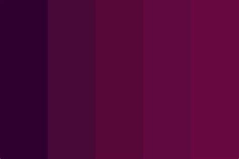 dark purple colour palette