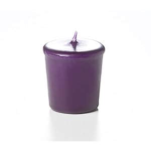 dark purple votive candles