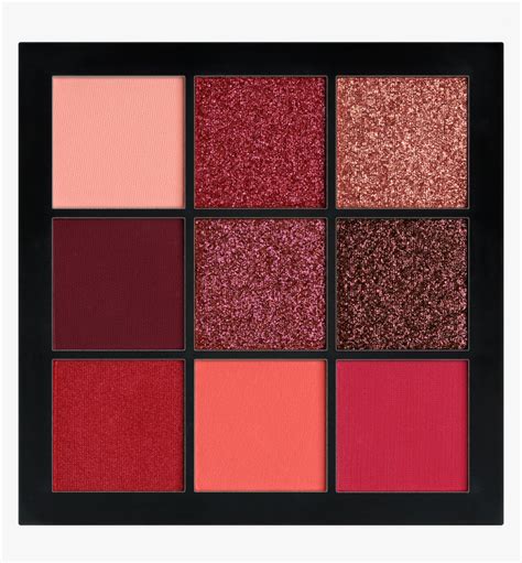 dark red eyeshadow palette