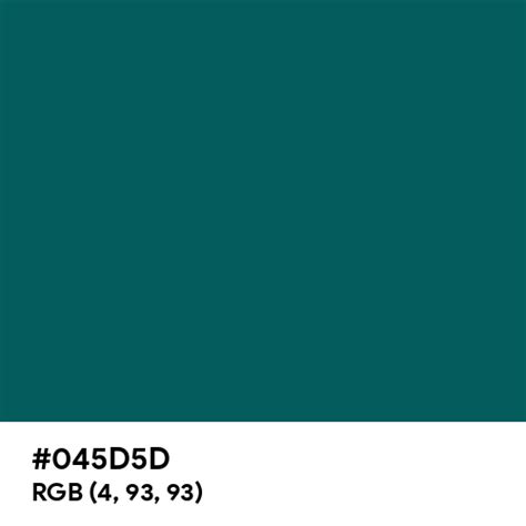 dark teal color code hex code