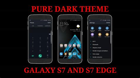 Dark Theme S7 Edge
