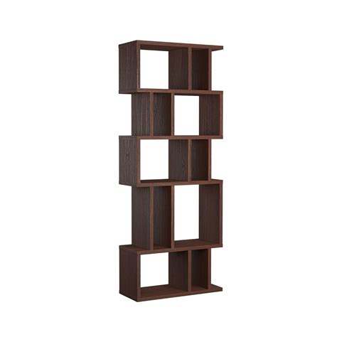 Dark Walnut Shelving Unit