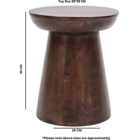 Dark Wood Side Table Argos