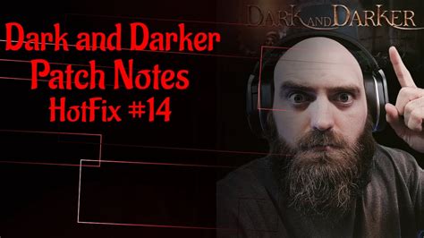 Dark and Darker PATCH NOTES Early Access 9 YouTube