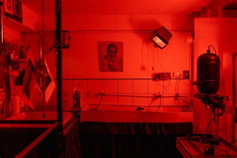 Darkroom In Use Light