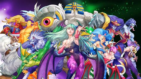 Darkstalkers Backgrounds