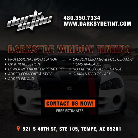 Darksyde window tinting privacy
