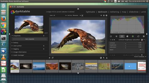 Darktable Photo Editing Software