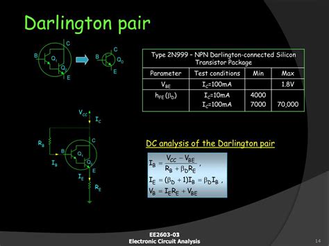 Darlington Pair Function