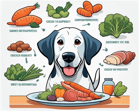 Welche Nährstoffe enthält Hundefutter? Illustrationen, Blog von Maria