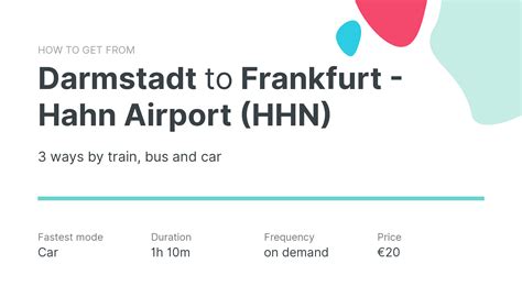 darmstadt to frankfurt airport
