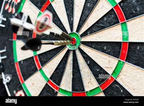 Dart Board And Bullseye