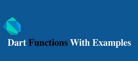 Dart Function Definition