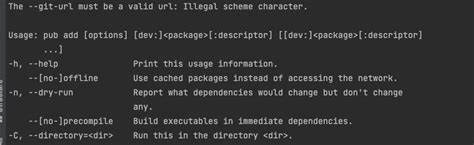 Dart Git Dependency
