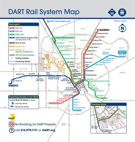 Dart In Dallas Map