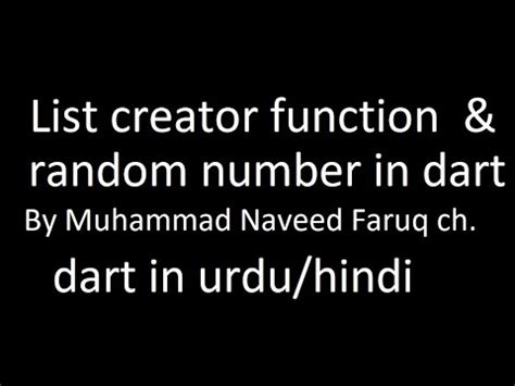 Dart Random Number Between 1 And 10