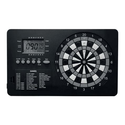 Dart Scorer Instructions