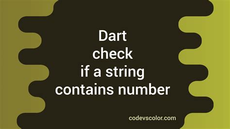 Dart String Not Contains