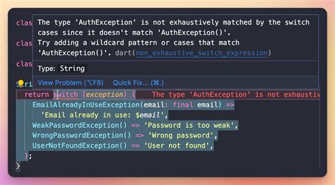 Dart Switch Expression