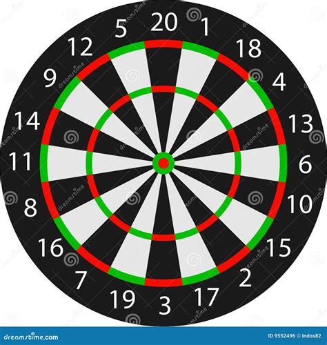 Dartboard Vector
