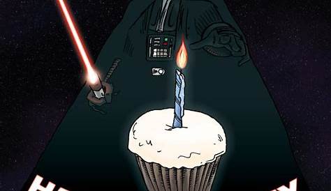 Darth Vader Birthday Card Funny Birthday Card Printable | Etsy | Funny