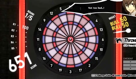 Darts Guide Persona 5