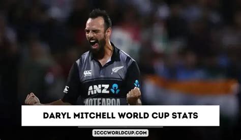 daryl mitchell world cup stats