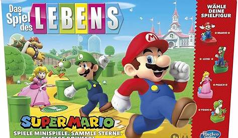 Hasbro Das Spiel des Lebens Super Mario, Brettspiel