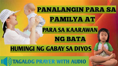 dasal para sa mga bata