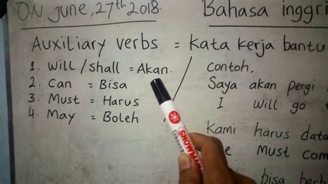 dasar bahasa inggris