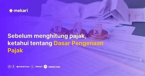 dasar pengenaan pajak dpp